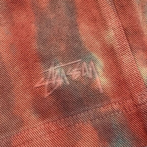 Stussy Dyed Easy Shorts Size L - Picture 2 of 7